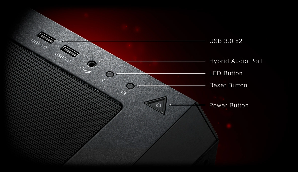 Vỏ Case Adata XPG Starker Air White - Mid Tower