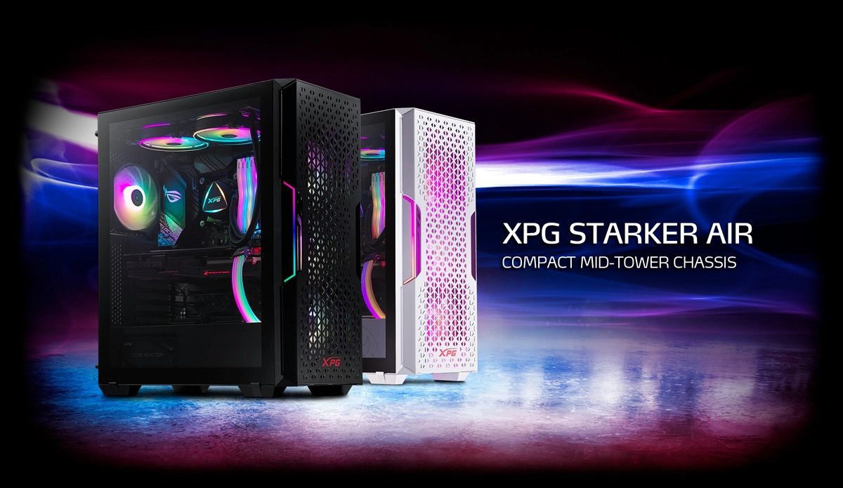 Vỏ Case Adata XPG Starker Air White - Mid Tower