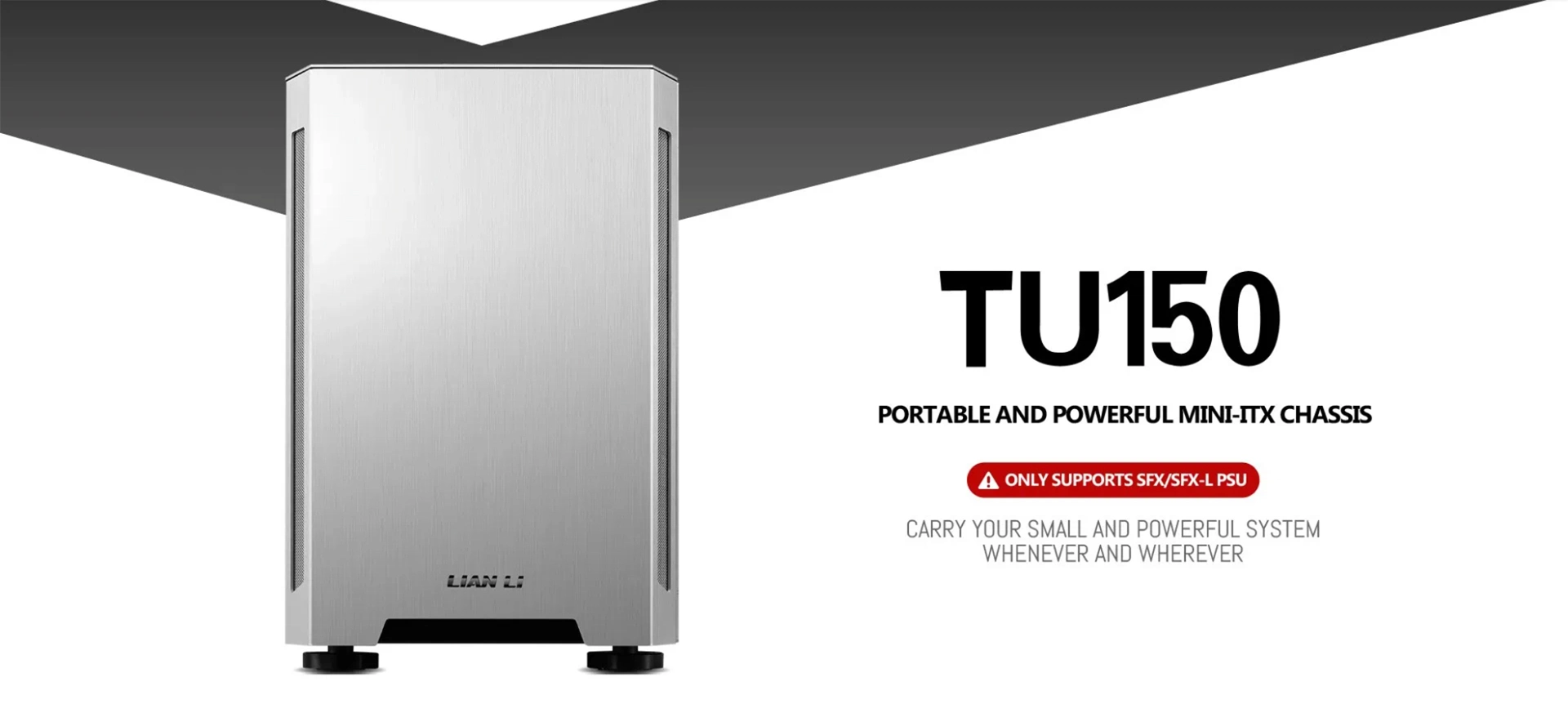 Vỏ Case LIAN-LI TU150 Black/Silver